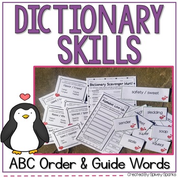 Preview of Dictionary Skills