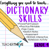 4th Grade Grammar Unit: Dictionary Skills