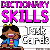 Dictionary Skills Task Cards and PowerPoint