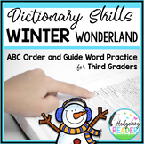 Guide Words | ABC Order | Winter Dictionary Skills