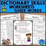 Dictionary Skills Worksheets | Guide Words