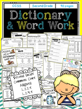 Preview of Dictionary Skills and Word Work