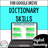 Dictionary Skills Activities for Google Classroom Digital