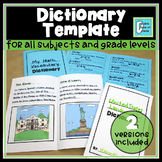 Dictionary Template 