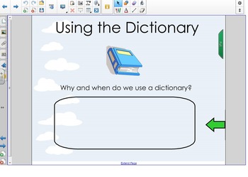 Preview of Dictionary Unit