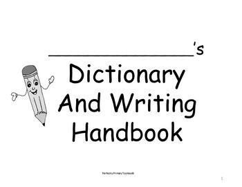 Preview of Dictionary and Writing Handbook