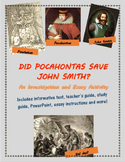 Did Pocahontas Save John Smith? An Investigation and Essay