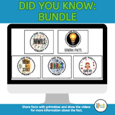 Did You Know Bundle: Animals, History, Science, Human Body