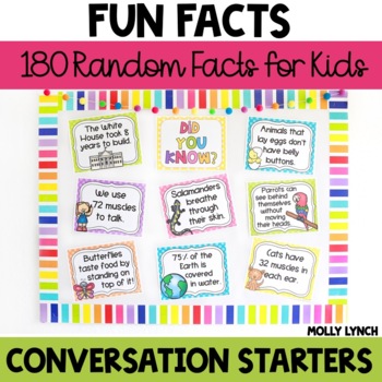 Preview of Did You Know? Facts Fun Facts for Kids