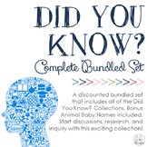 Did You Know? Fun Facts For Your Classroom {BUNDLE}