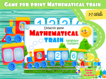 Preview of Didactic game "Mathematical train"