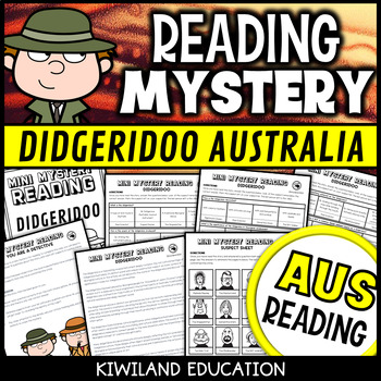 Preview of Didgeridoo Reading Detective Mini Mystery an Australian Curriculum Resource