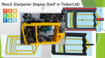 Preview of Clip Art Display Shelf in TinkerCAD