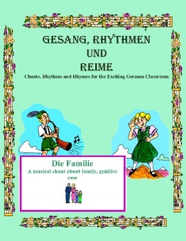 Preview of German Musical Chant About Family and Genitive Case - Die Familie