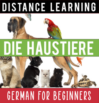 Preview of Die Haustiere - Pets - Beginner German
