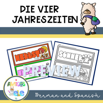 Preview of Die Jahreszeiten  | German and Spanish
