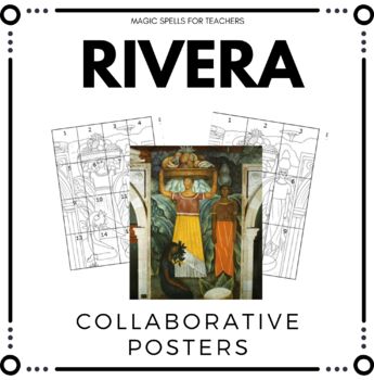 Preview of Diego Rivera Art Activity - Collaborative Poster - Group Project Art Activity