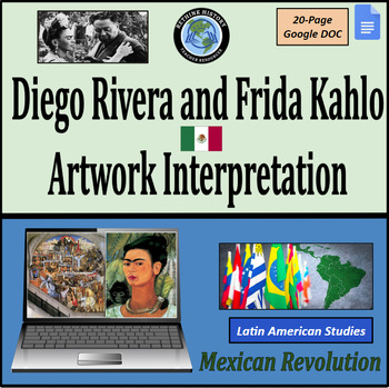 Preview of Diego Rivera and Frida Kahlo | Artwork Analysis | Mexican Revolution
