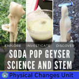 Diet Coke And Mentos Geyser Experiment | Physical Changes 