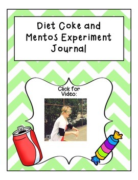 Preview of Diet Coke and Mentos Experiment Journal