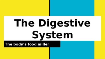 Preview of Diet and the Digestive System
