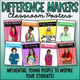 Difference Makers Influential Young People Posters