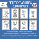 Different Abilities Coloring Pages