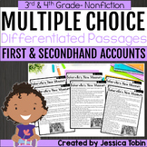 First and Secondhand Accounts Differentiated Passages 3rd 