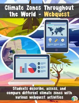 Preview of Different Climate Zones - Webquest