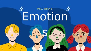 Preview of Different Emotions Kindergarten Lesson Presentation