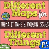 Thematic Maps and Geography Unit Activities to Understand 