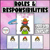 Different ROLES & RESPONSIBILITIES Booklet Activity - Grad
