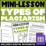 Different Types of Plagiarism - Avoiding Plagiarism Lesson