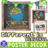 Different is Beautiful Autism Posters  - Classroom Decor B