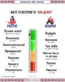 Different way to respond to "Как дела?" in Russian