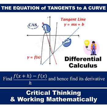 Preview of Differential Calculus -The Equation of Tangents to a Curve- Critical Thinking