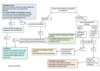 Preview of Differential Diagnosis Flow Chart with Evidence Based Practice therapy