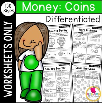 Worksheets For Money Grade 1 - Canadian Money Math ...