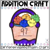Differentiated 2 Digit Addition Math Craft