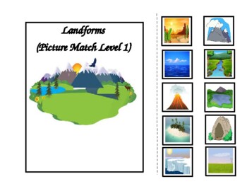Preview of Differentiated Adapted Books- LANDFORMS