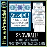 Differentiated Addition and Subtraction Game for Grades 2-