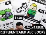 Differentiated Alphabet Books | GOOGLE™ READY WITH SLIDES™ | Distance Learning