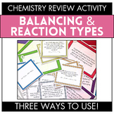 Differentiated Balancing and Reaction Types Review Activit