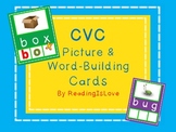 Differentiated CVC Picture and Word-Building Cards