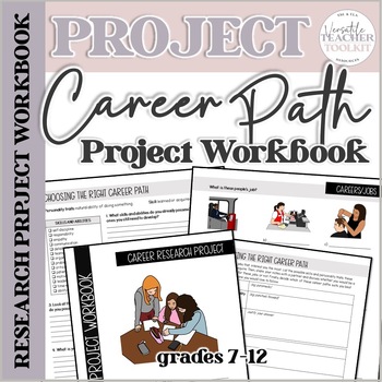 Preview of Differentiated Career Research Project Workbook