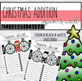 Differentiated Christmas Addition - Spin and Add!