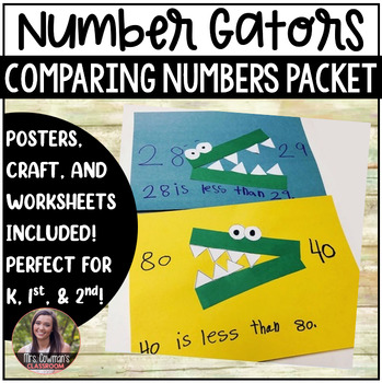 Preview of Differentiated Comparing Numbers {Greater Than, Less Than or Equal To} Packet