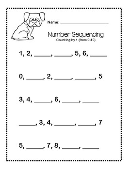 Differentiated Counting Sequence for Kindergarten! by A Teacher's Purpose