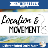 Location and Movement: Differentiated Daily Math for Grade