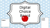 Differentiated Digital Revision & Editing Choice Board